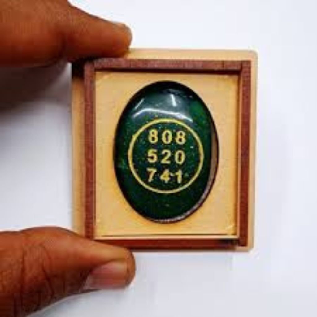 Green Aventurine Zibu Coin