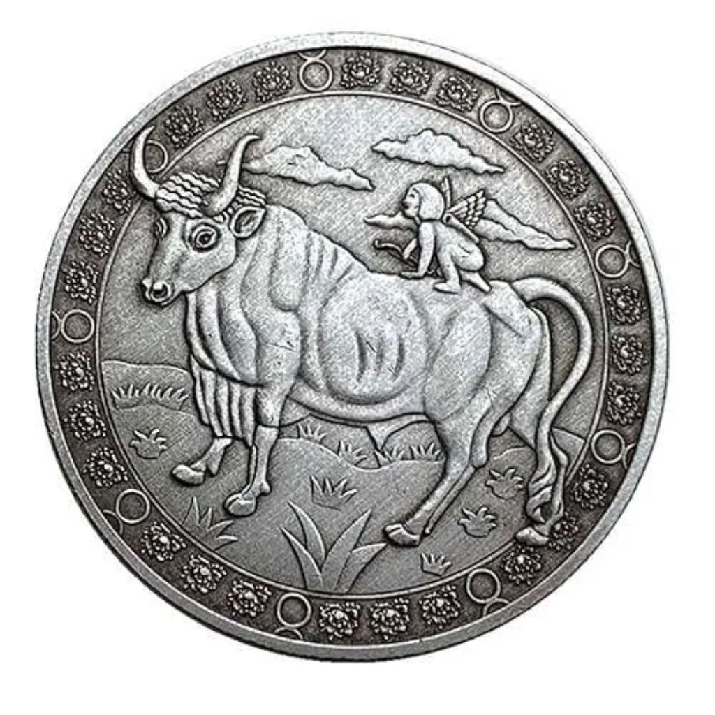 Taurus Zodiac Coin