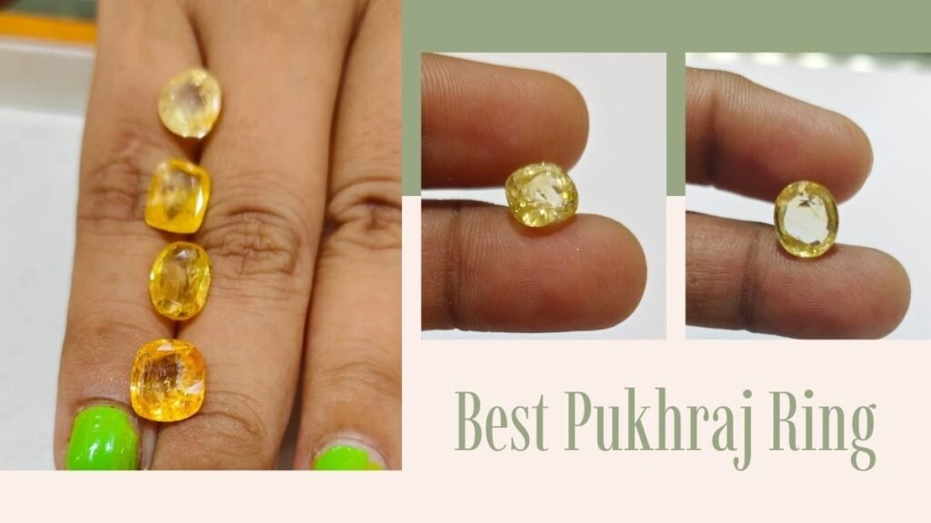 Best Pukhraj Ring