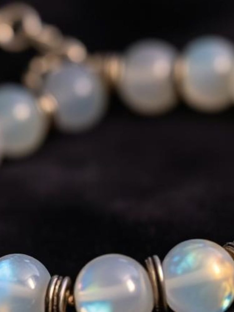 moon stone bracelet